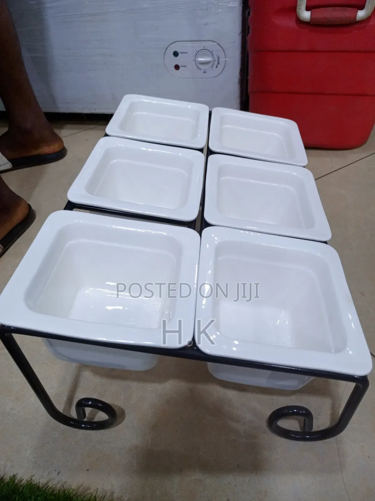 Godinger Porcelain Serving Tray Set