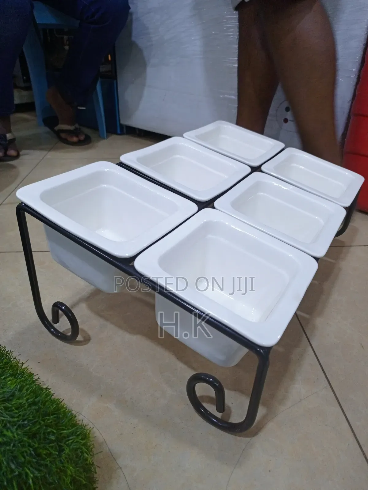 Godinger Porcelain Serving Tray Set