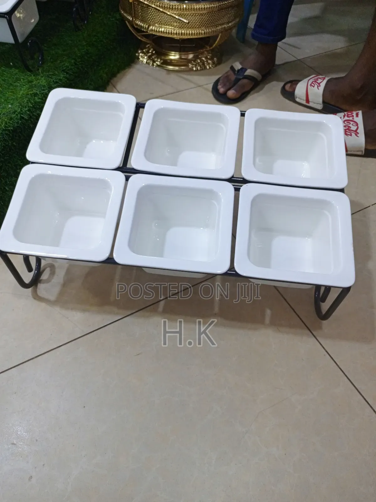 Godinger Porcelain Serving Tray Set