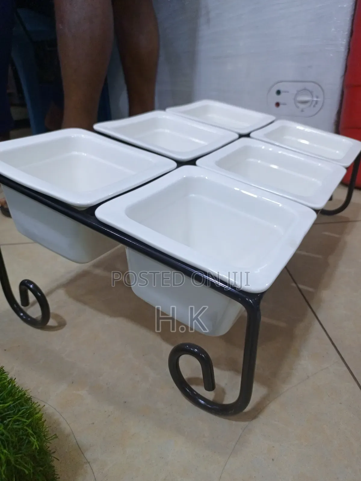 Godinger Porcelain Serving Tray Set