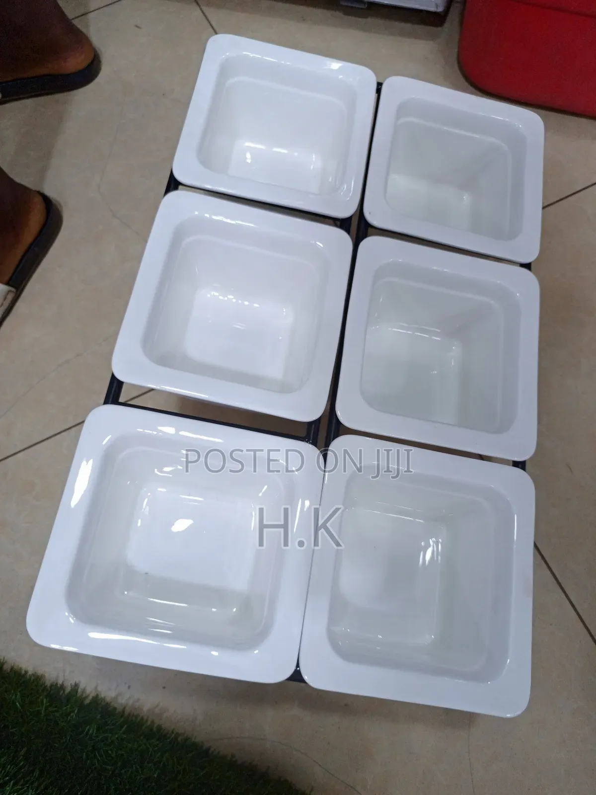 Godinger Porcelain Serving Tray Set