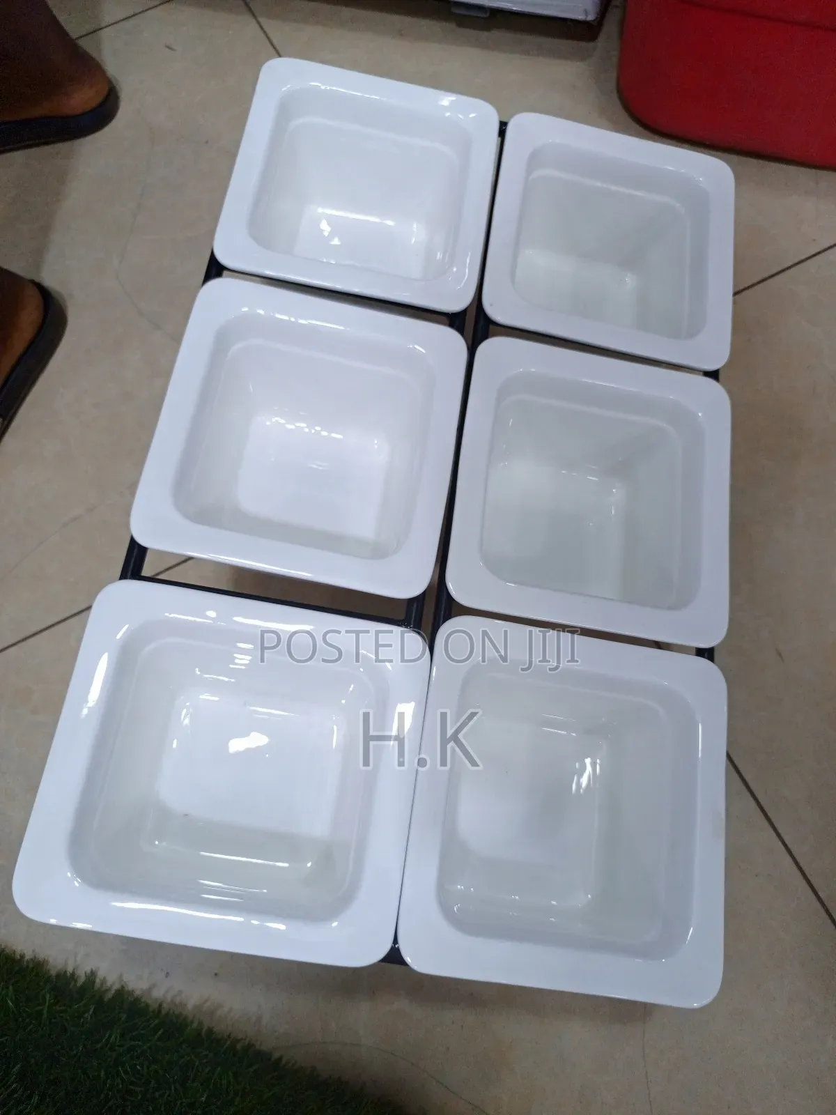 Godinger Porcelain Serving Tray Set