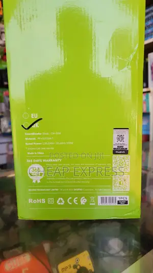 Oraimo Smartblender Sleek 1.5l 2 Speeds Blender