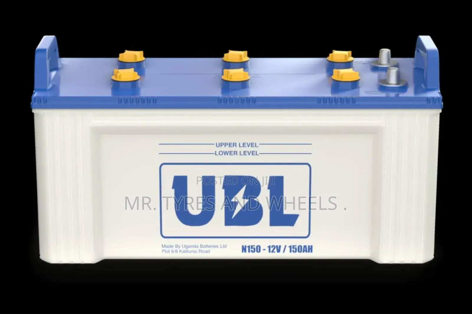 UBL Car Battery N150 Big Cars Only
