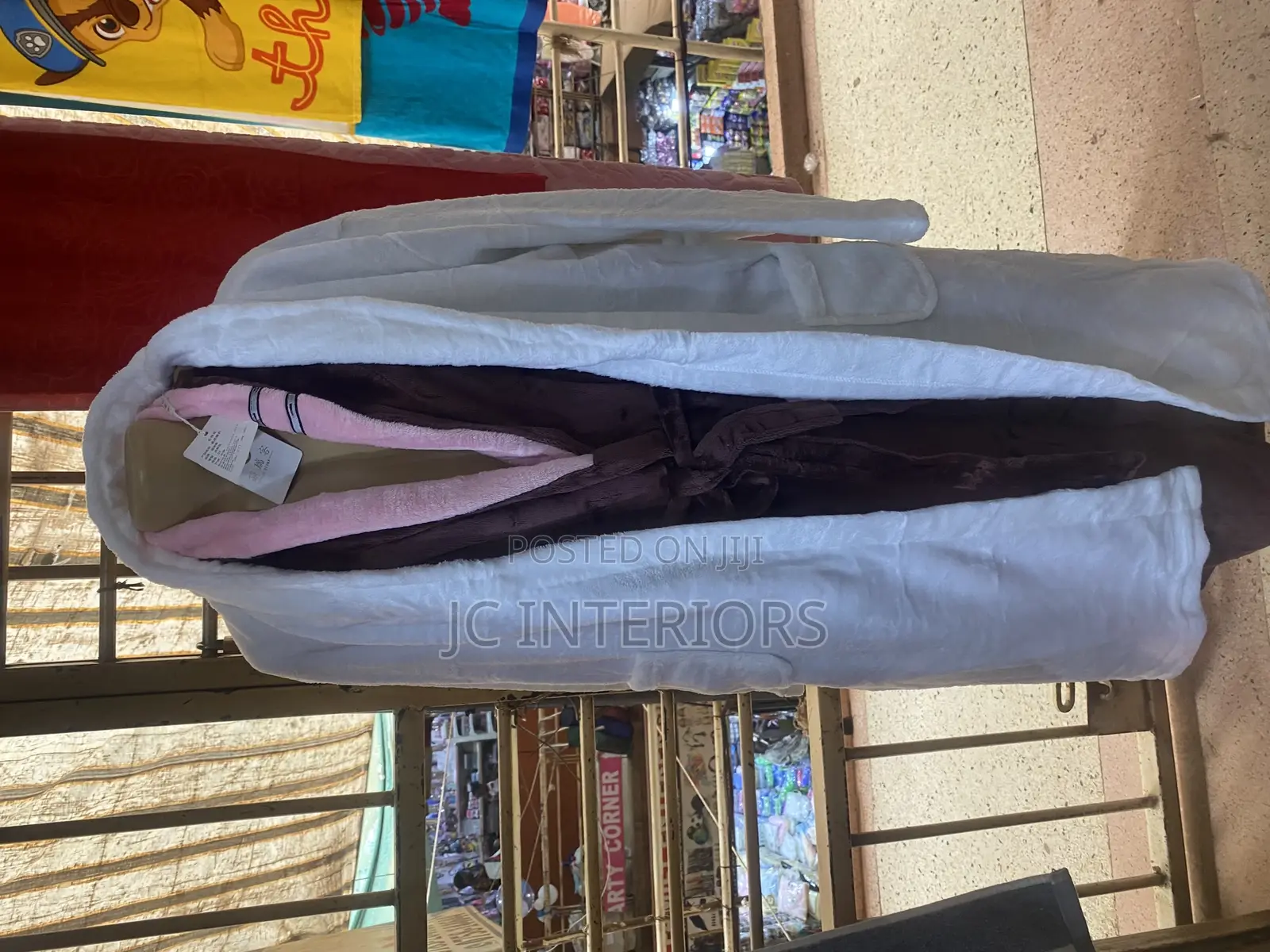 Plain Super Soft White Bathrobes