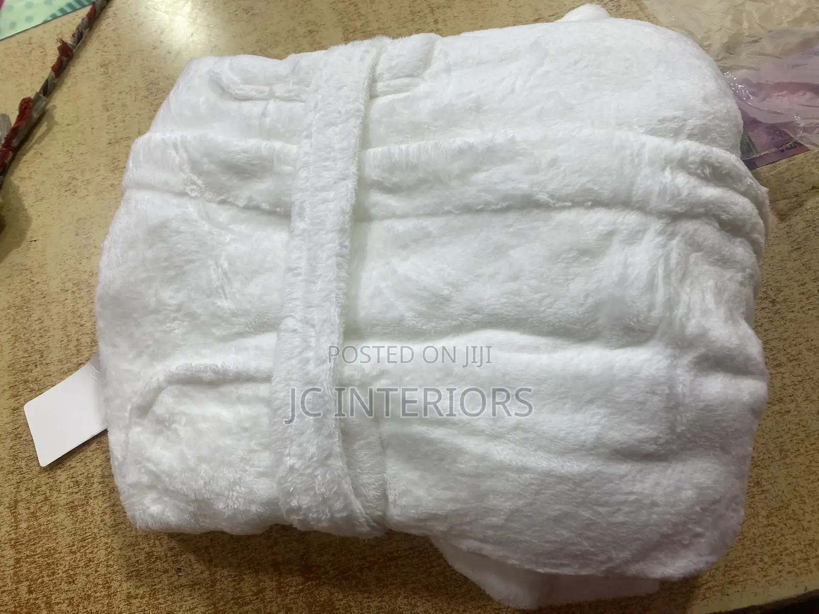 Plain Super Soft White Bathrobes