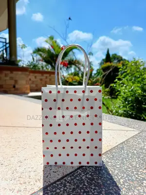 Polka Dot Gift Bag Set - (Pack of 6)