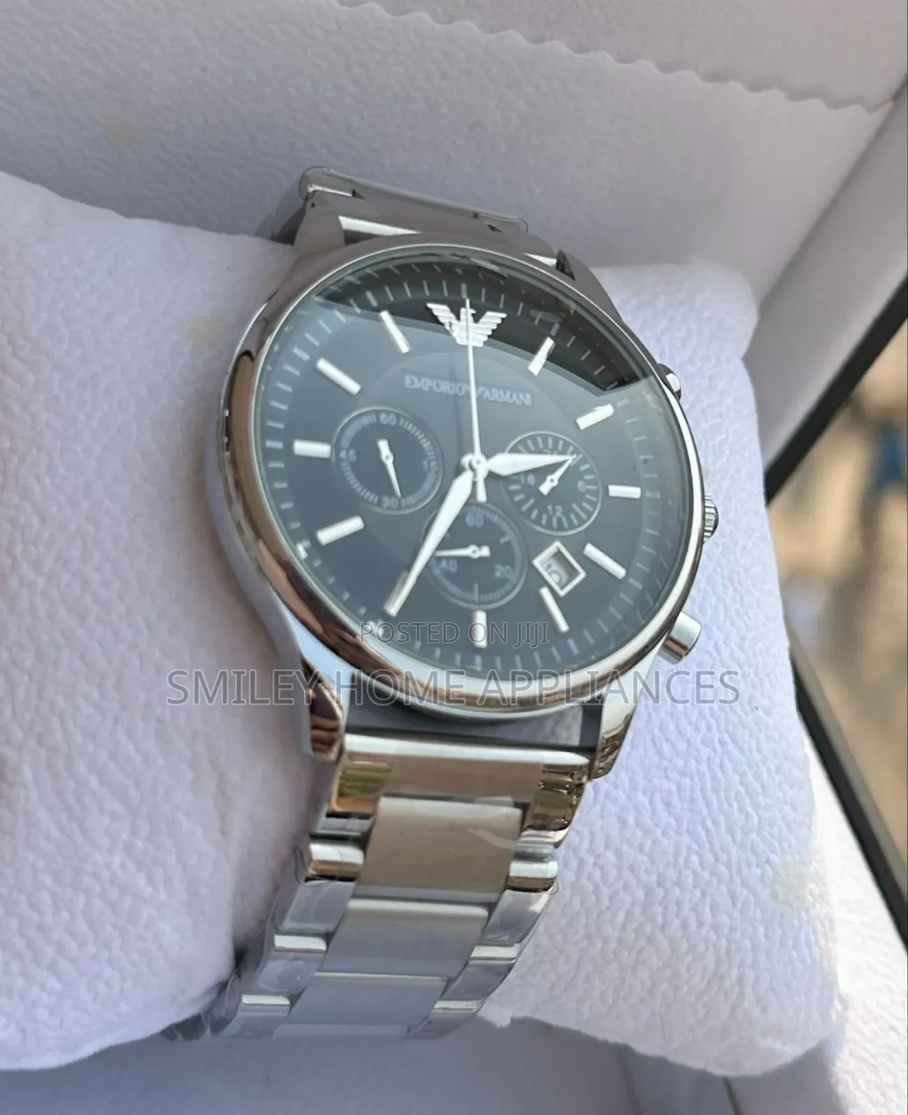 Emporio Armani Classy Silver Wrist Stylish Watch