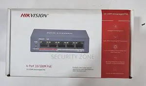 Hikvision 4port Poe Switch
