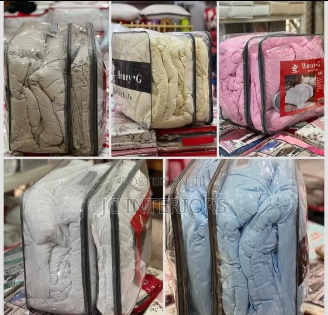 Plain Colors , (Pink, White , Blue , Cream ) Duvet