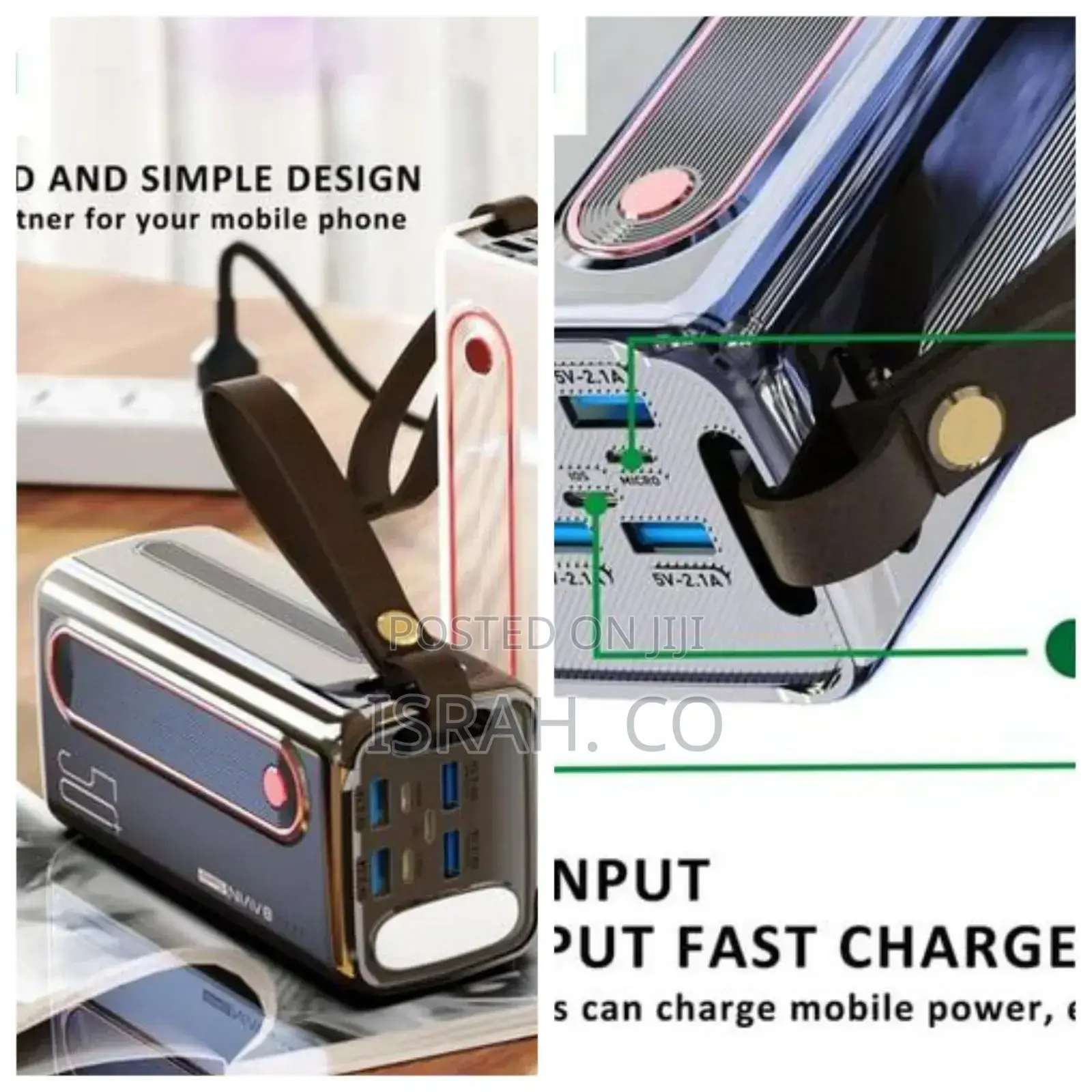 Hoco Bavin PC066 Power Bank 50000mah Large Batterypower Bank