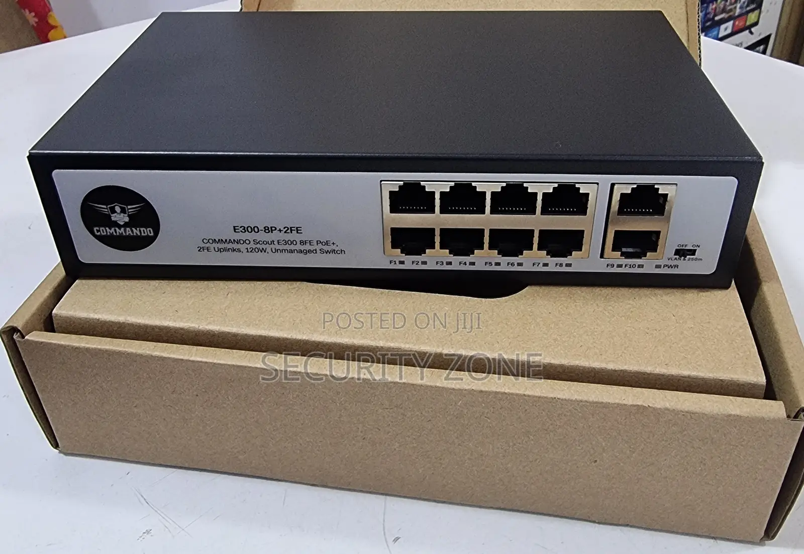 Commando 4port 8port Poe Switch