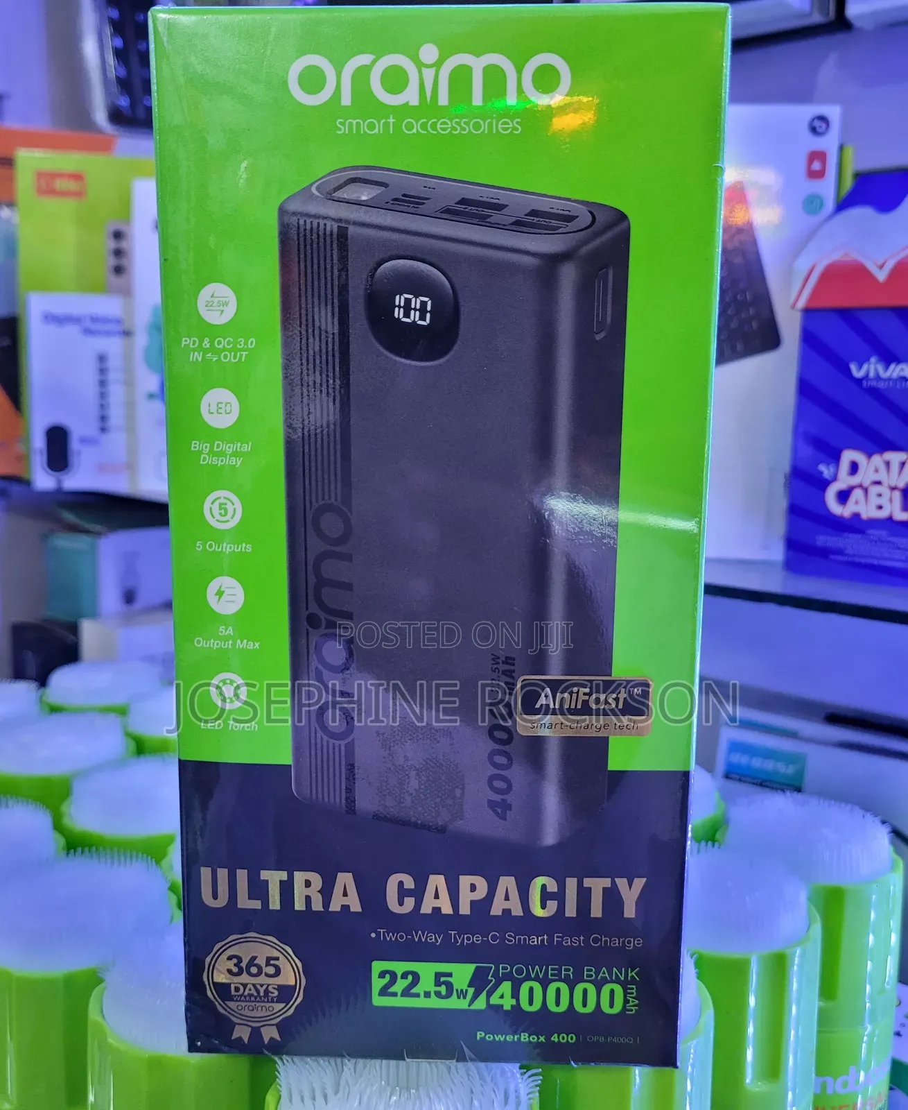 Oraimo Ultra Capacity 40000mah Powerbank