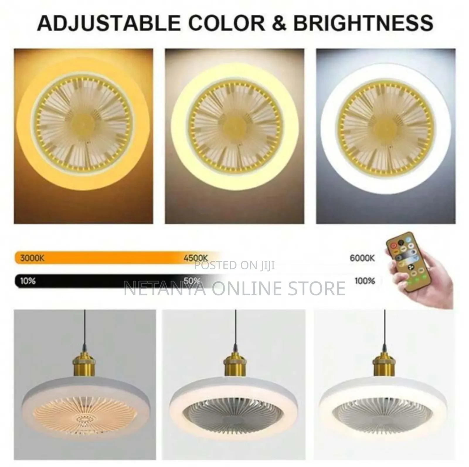 Led Multifunction Fan Light