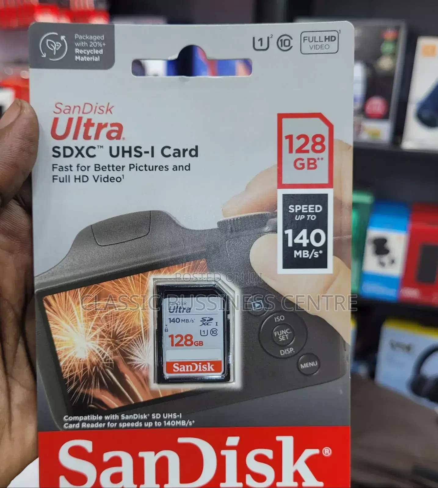 SSD Carcard 128gb