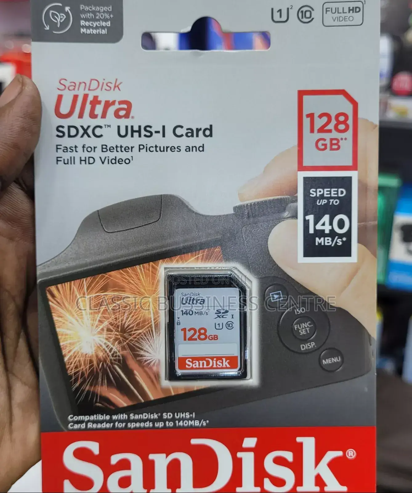 SSD Carcard 128gb