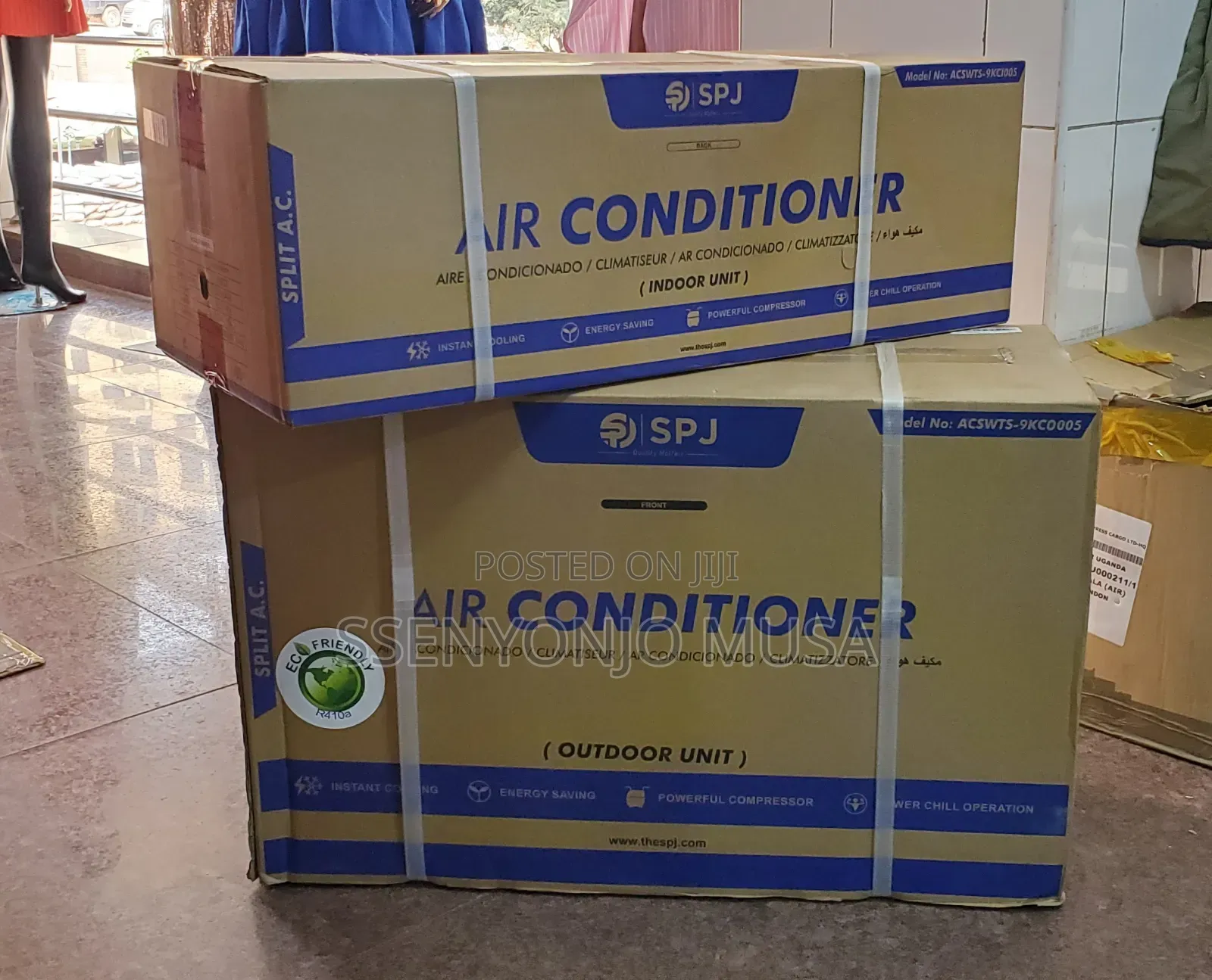 SPJ 12000 Btu Wall Split Air Conditioner -R410a Eco-Friendly