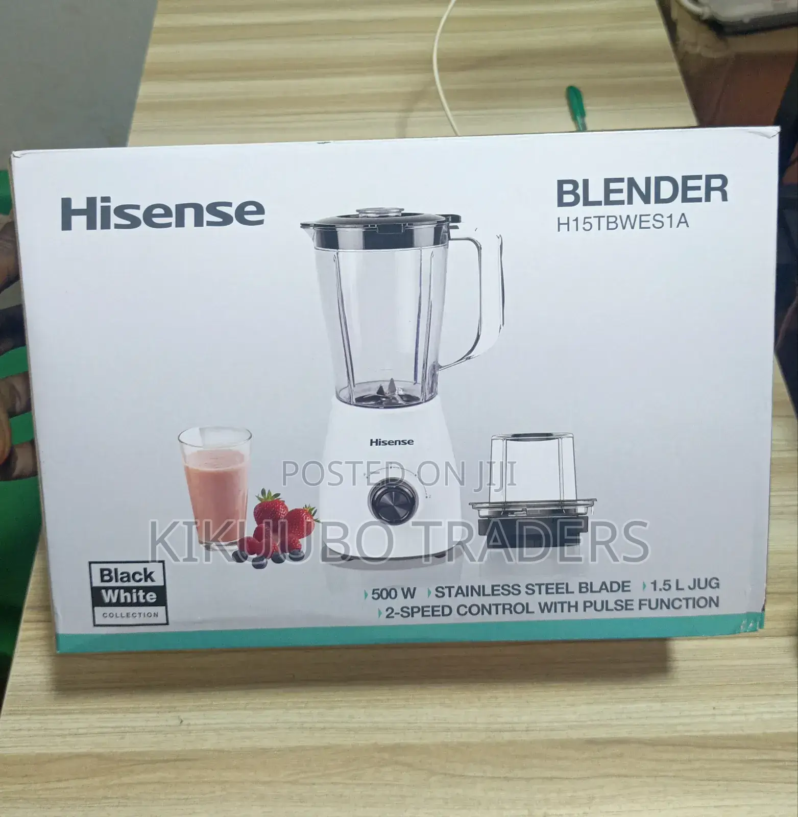 Hisense 2in1 500w Electric Blender