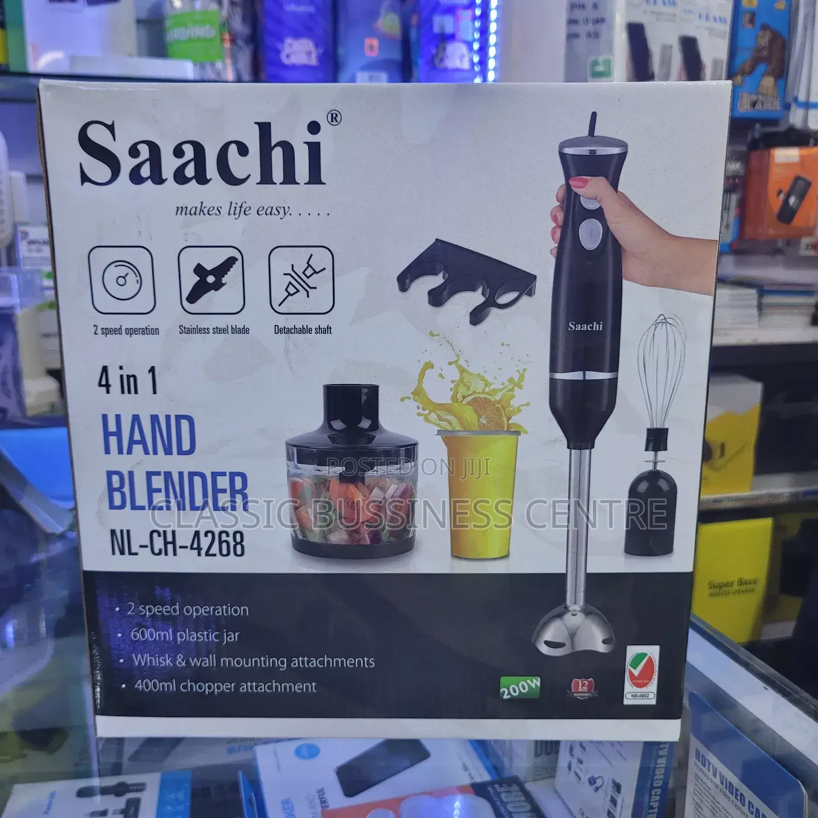4 in 1 Saachi Hand Blender