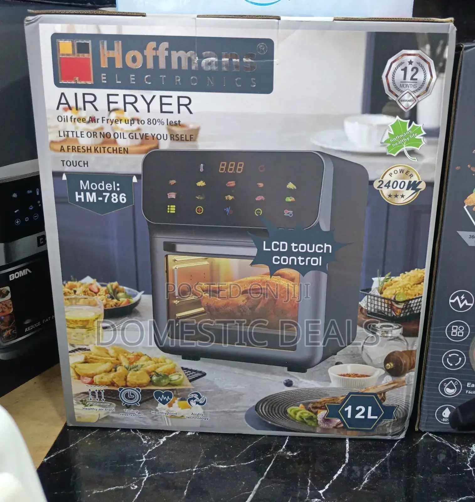 12 Litres Hoffman Air Fryer Oven Hoffman Electric Air Fryer
