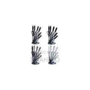9 Pieces of Stainless Steel Kitchen Cooking Knives