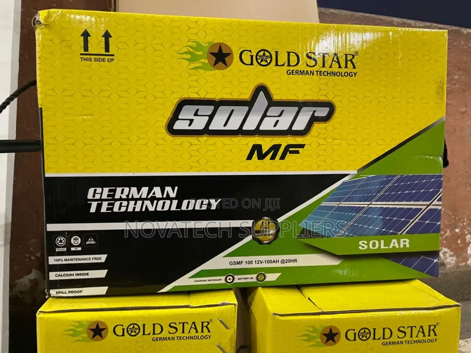 100ah Gold Star Maintenance Free Batteries Kael
