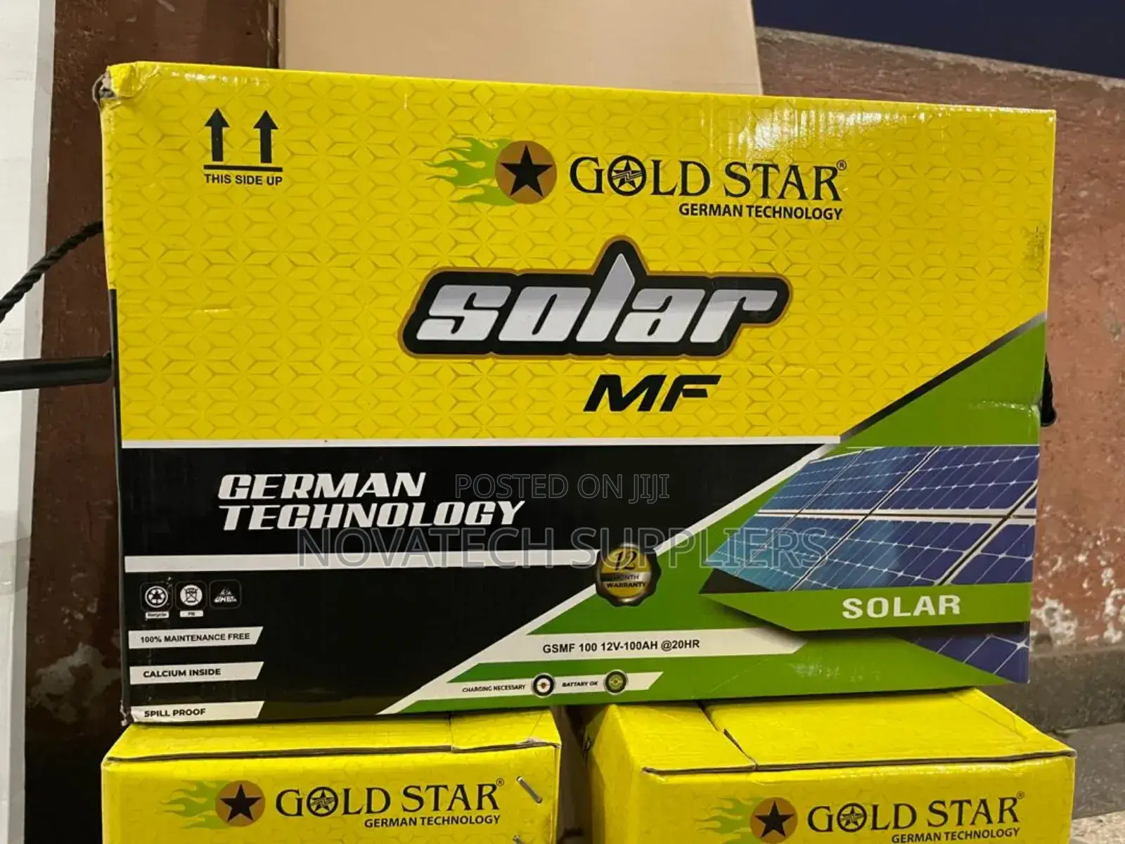 100ah Gold Star Maintenance Free Batteries/ German Made