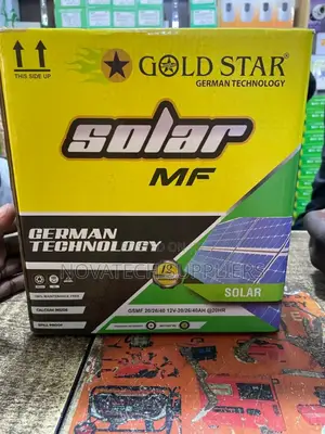40ah Gold Star German Technology MF Batteries Riven