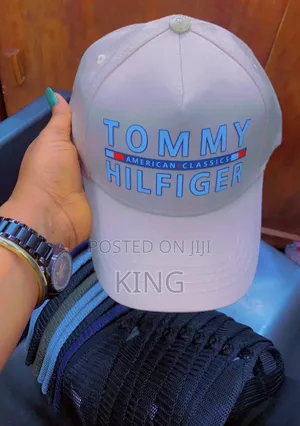 Grey Tommy Hlfiger Caps