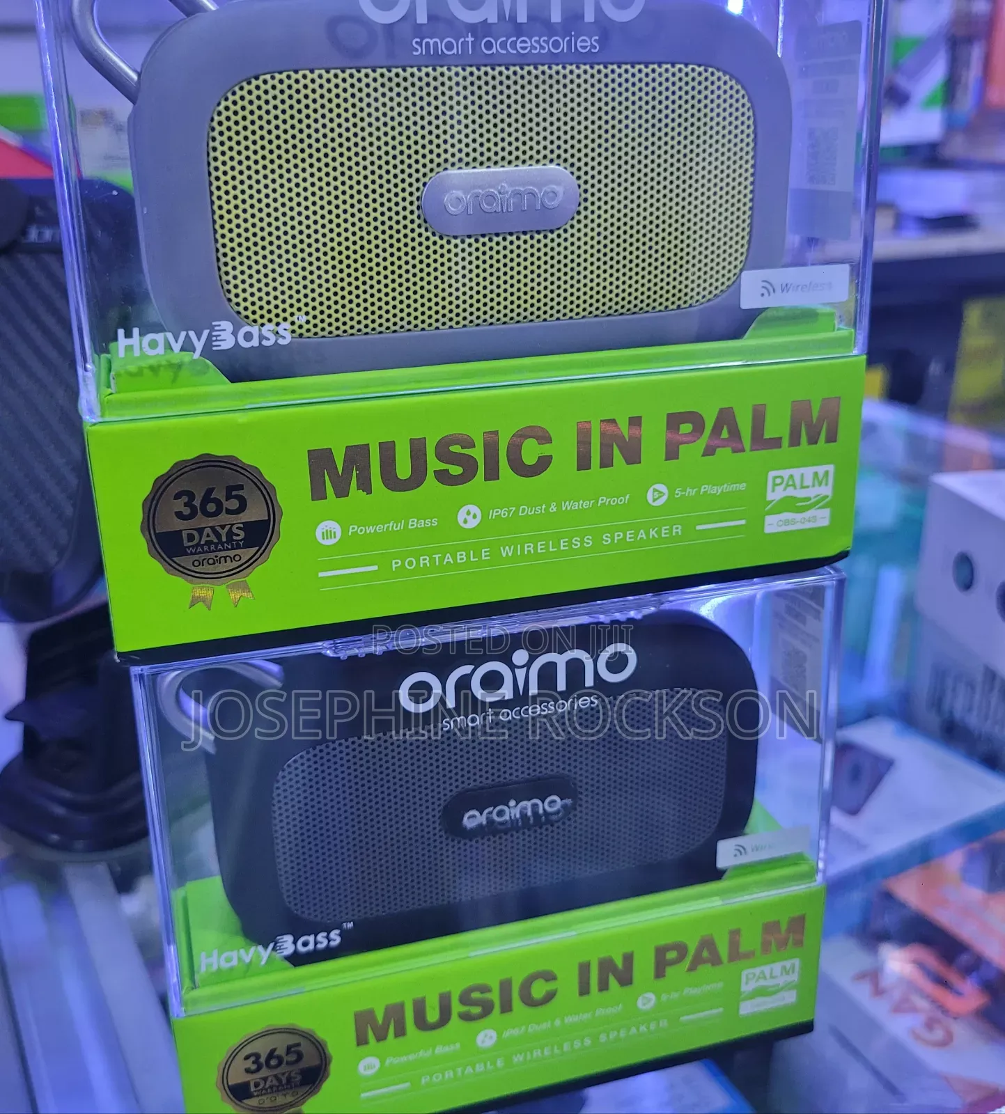 Music in Palm / Oraimo Portable Speaker