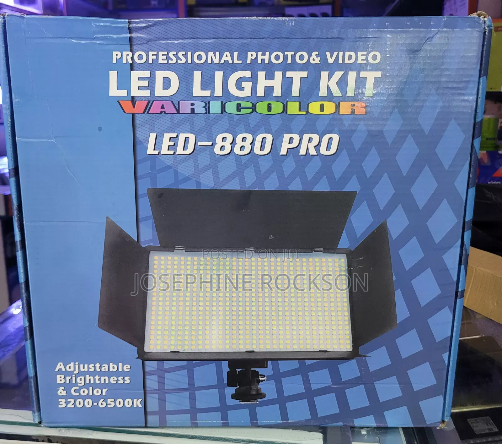 Professional Photo and Video Led Light Kit Pro