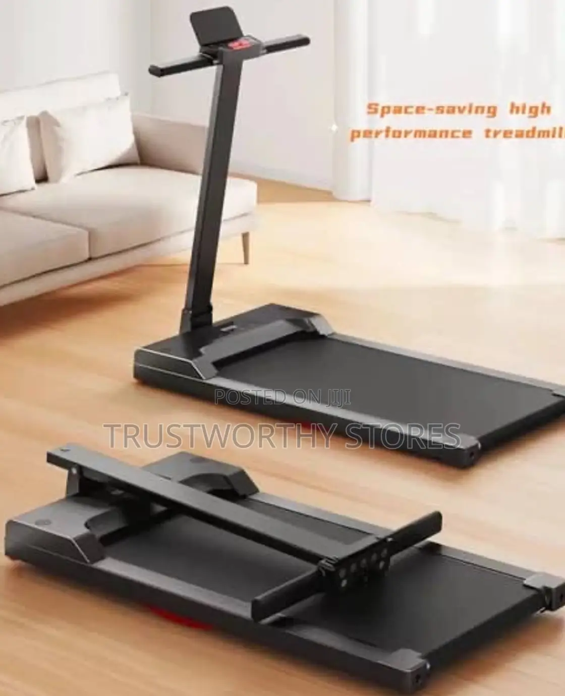 Smart Indoor Treadmill With Inbuilt Bluetooth Speaker