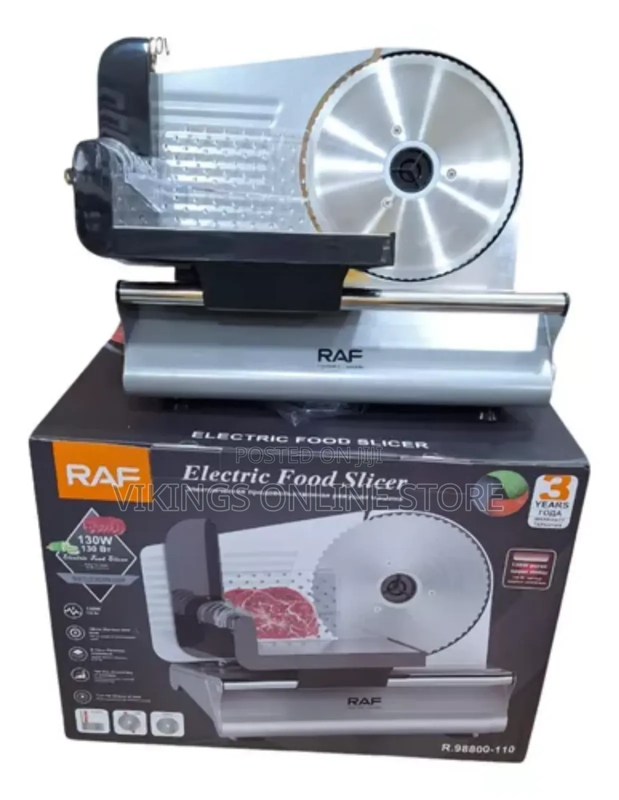 Raf Electric Food Slicer 200w