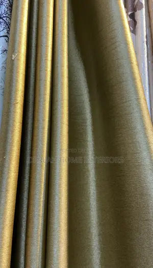Mettlic Curtain in Beighe Colour