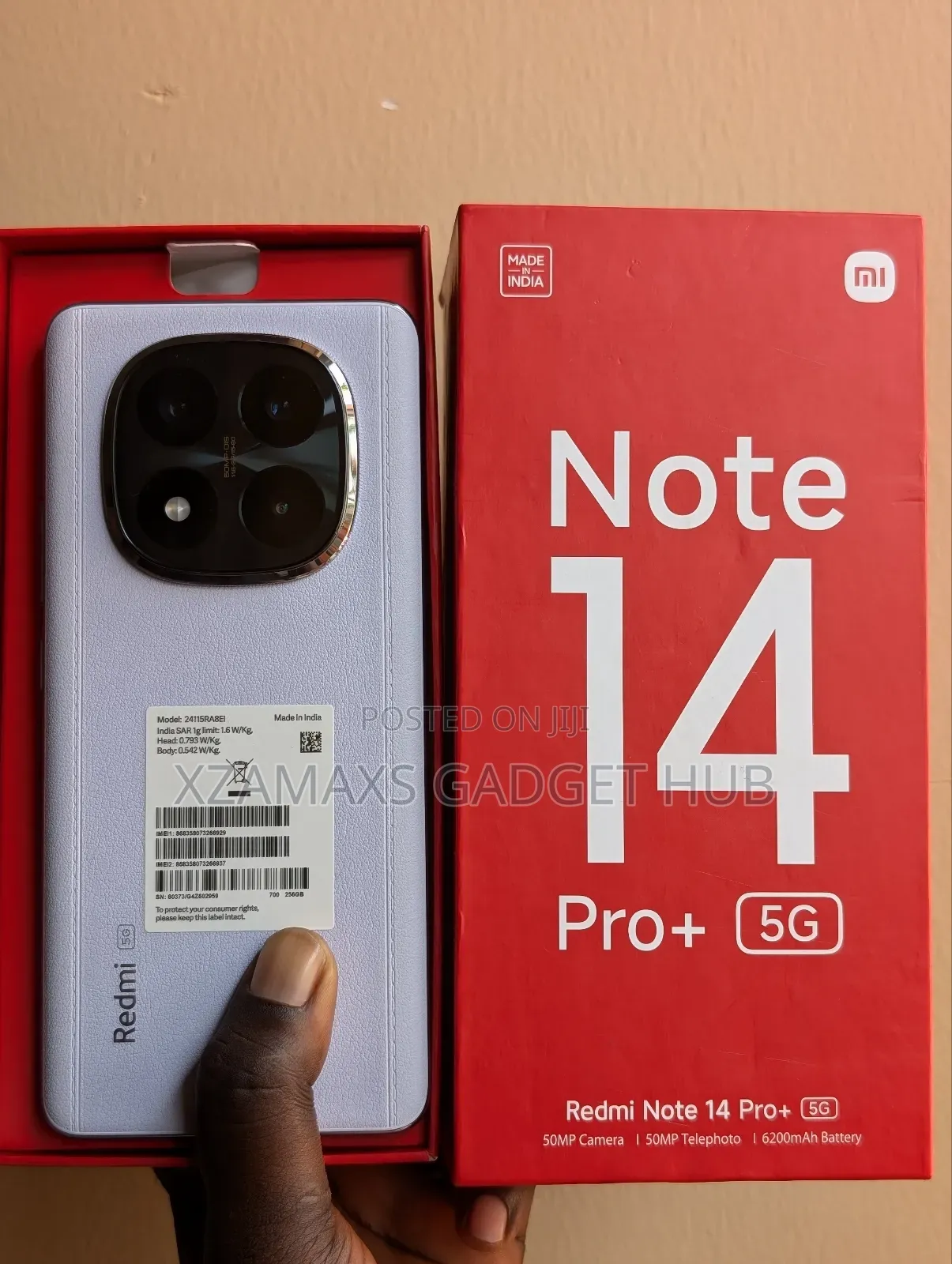 New Xiaomi Redmi Note 14 Pro+ 512 GB Purple