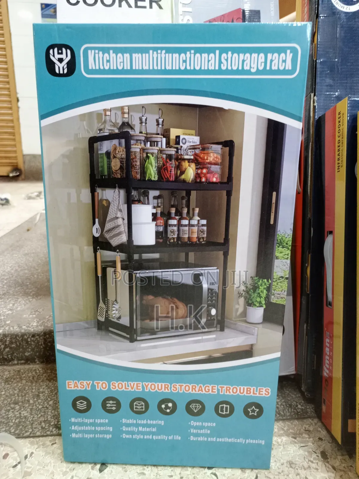 Kitchen Multifunctional Storage Rack