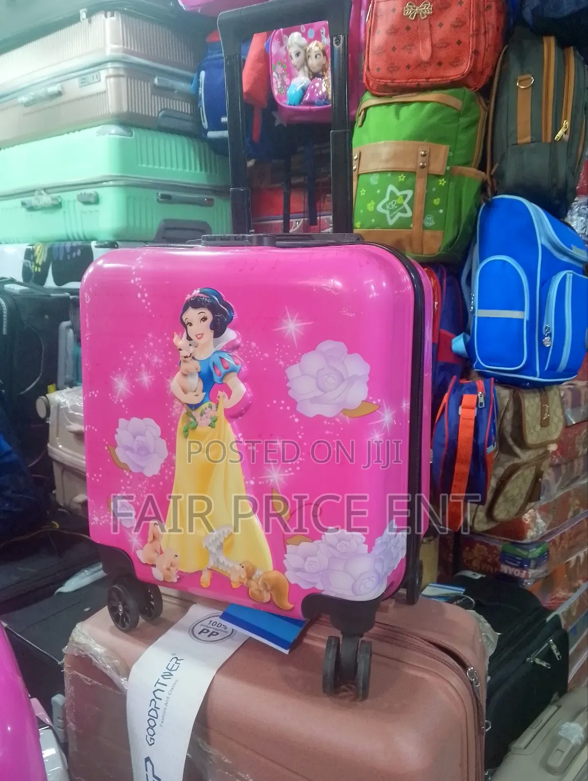 Kids Trolley Charactered Bag. Frozen. Big . ( Medium)