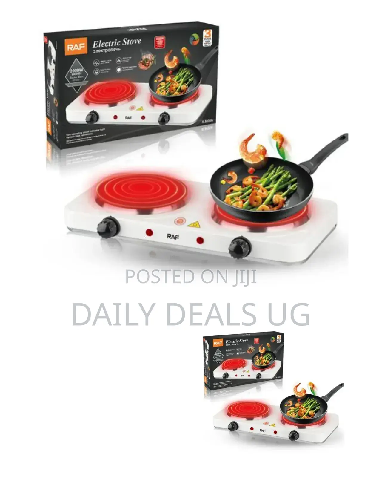 Double RAF Hot Plate