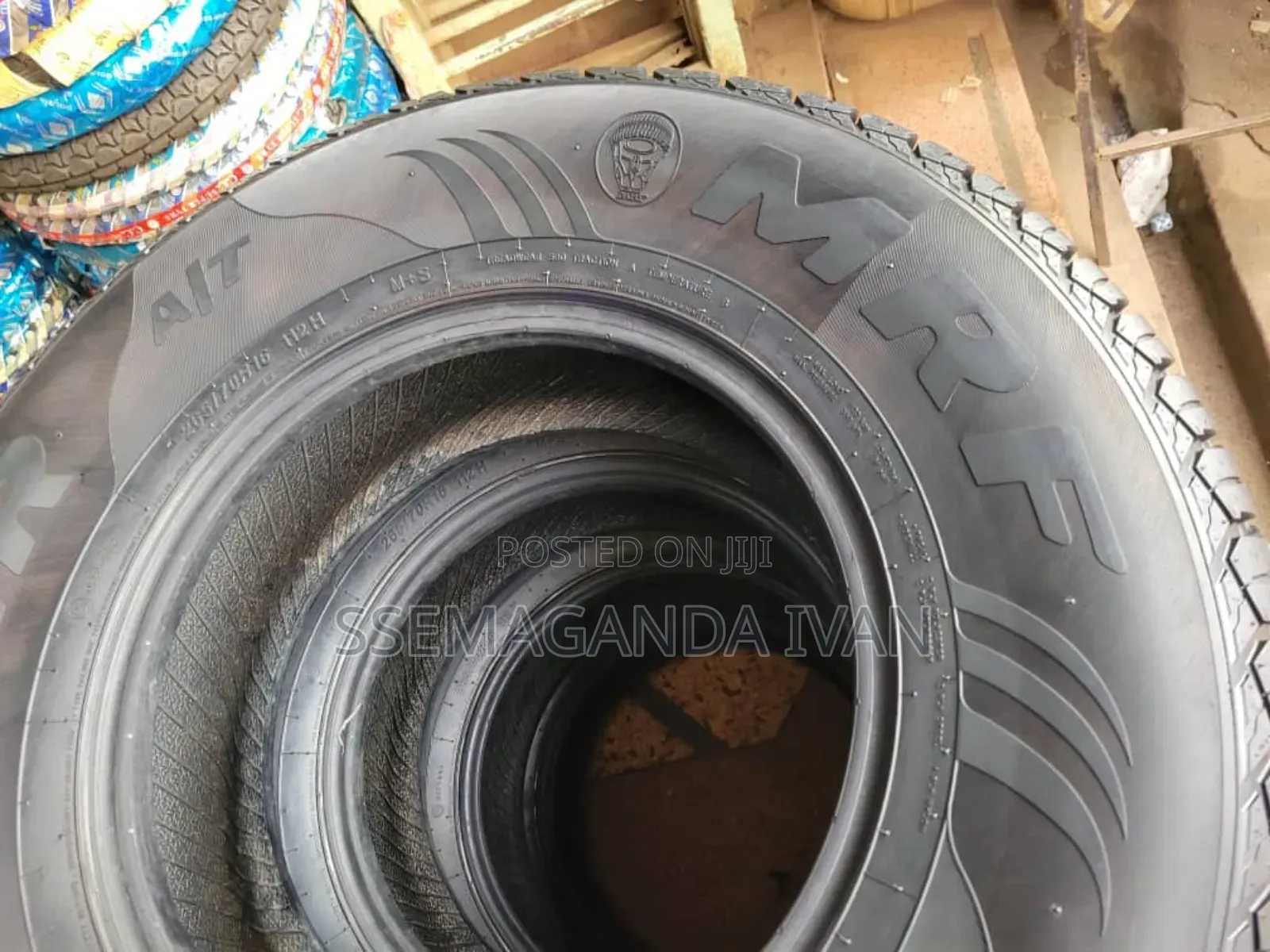 265/70r16 112h MRF Foreign Used Good Ones