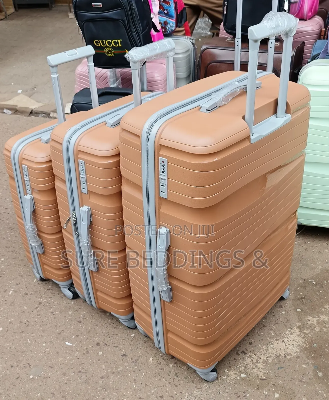 Milano Plastic Suitcases