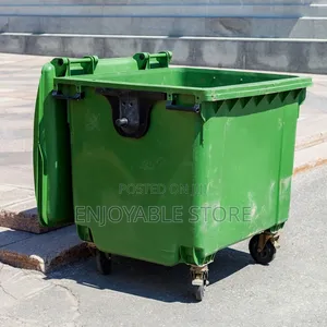 Large Outdoor Plastic Dustbins 660ltrs Brand New
