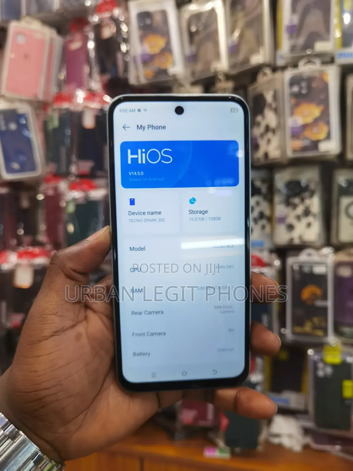 Tecno Spark 30C 128 GB Green