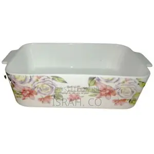 Rectangle Microwave Oven Baking Serving Dish Bowl, White