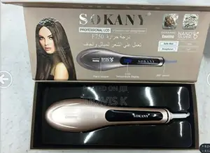 Sokany Electric Hair Straightener and Dryer Brush
