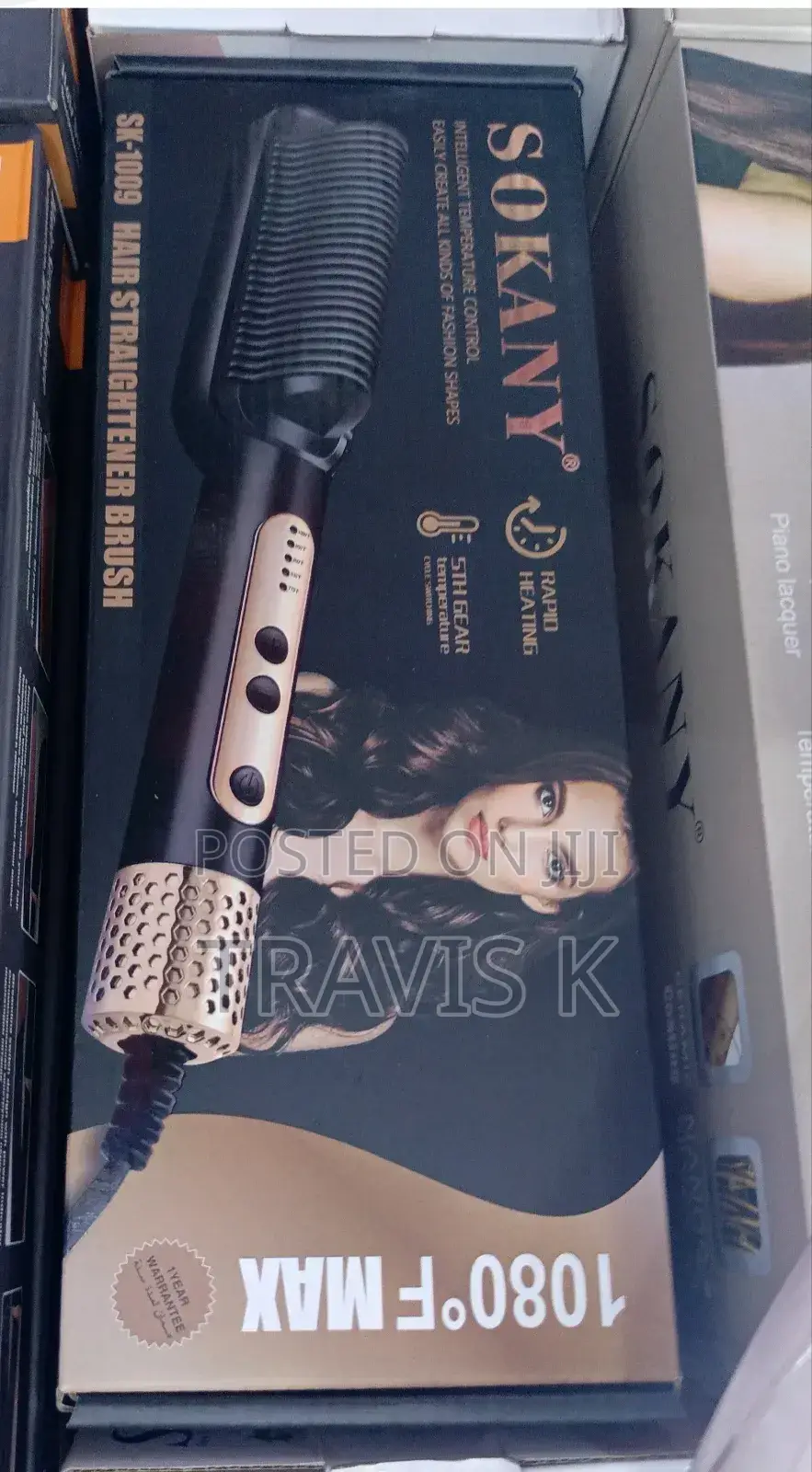 Sokany SK-1009 Ceramic Hair Straightener