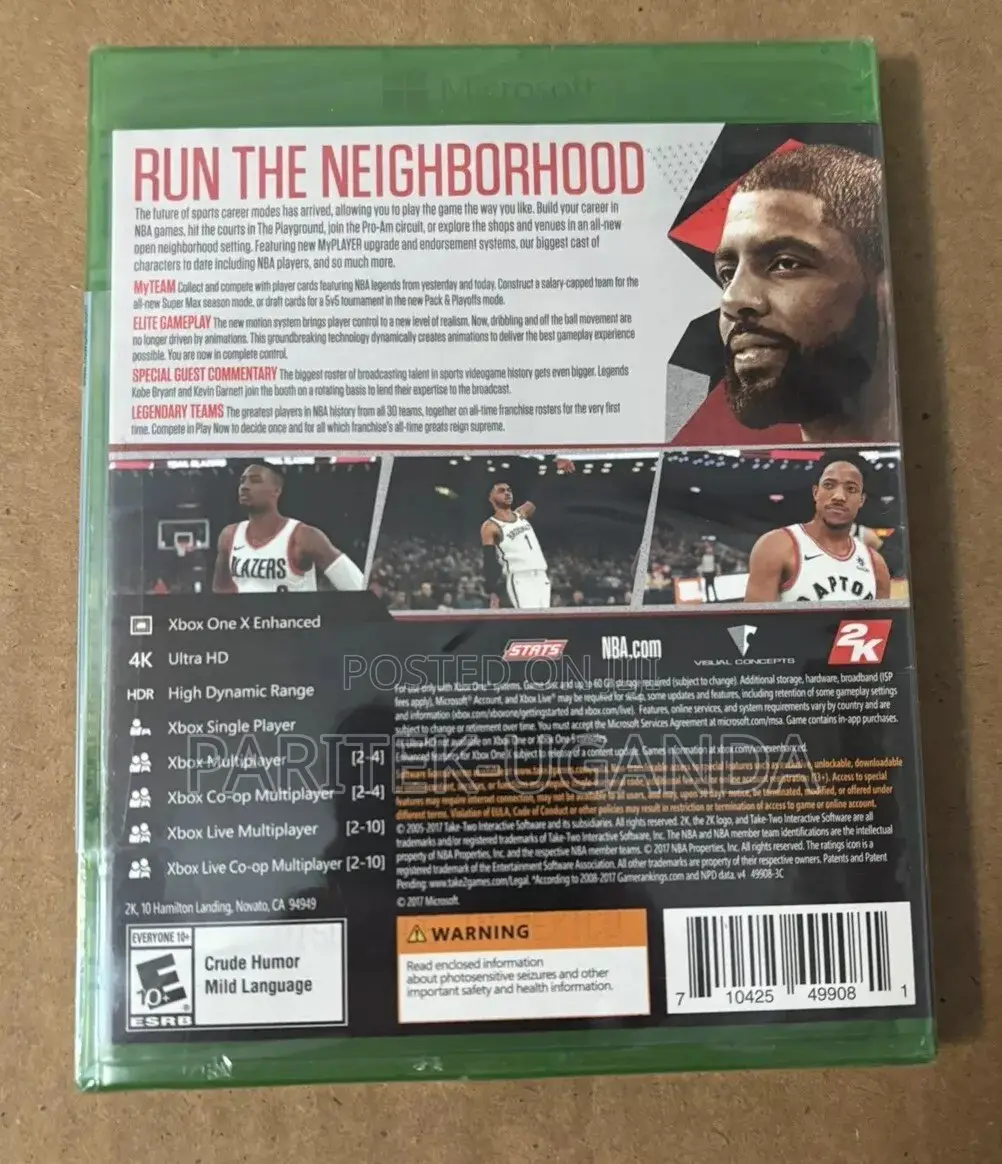 Used Nba 18 Xbox
