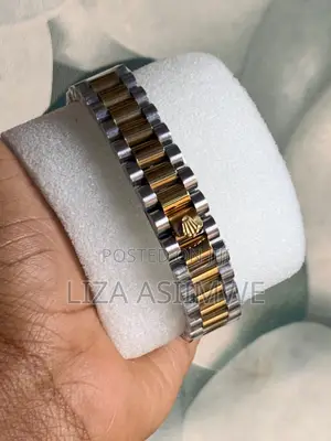 Lady’S Double Colour Rolex Watch