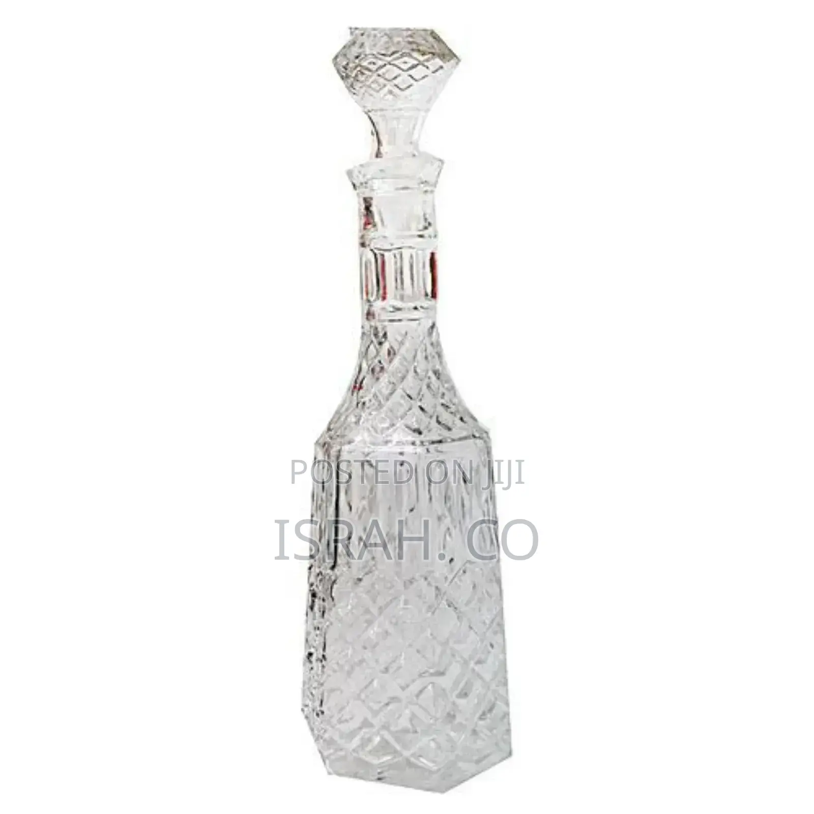 Crystal Wine Glass Decanter-Colourless