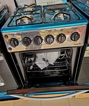 Gas Cooker 3gas + 1electric Hot Plate With Oven
