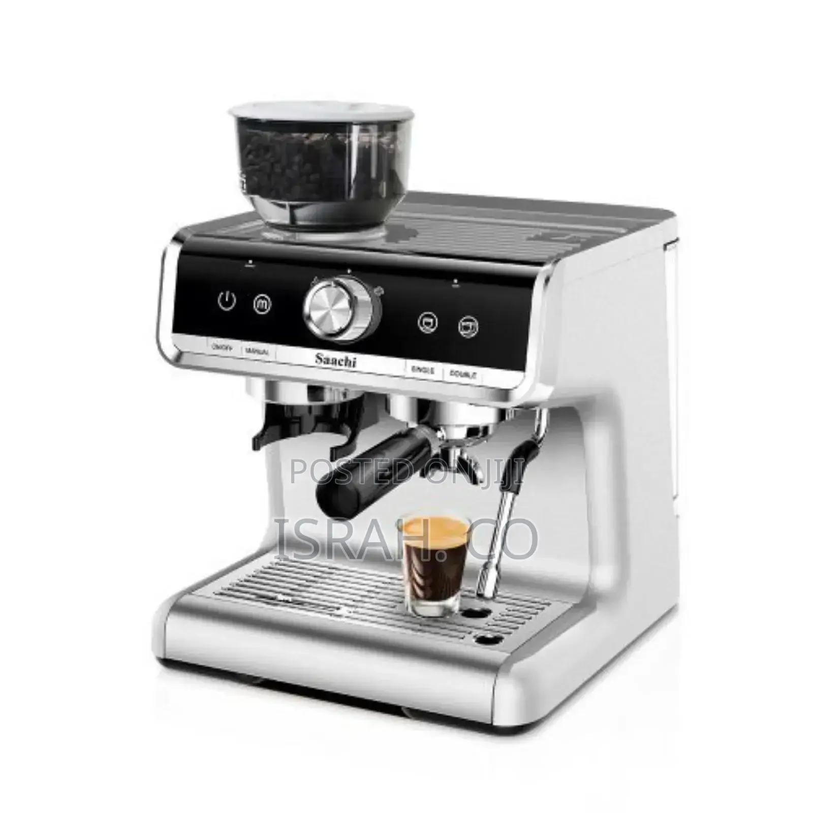 Saachi Cuppucino, Coffee Makergrinder15 Bar Espresso Pump